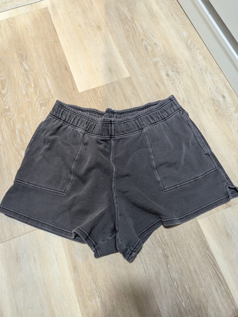aerie Black Athletic Lounge Shorts